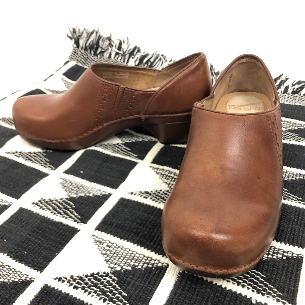 Dansko Sienna Clogs - Brown Professional Cute!